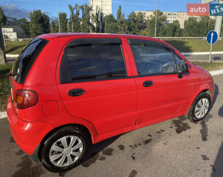 Красный Дэу Матиз, объемом двигателя 0.8 л и пробегом 61 тыс. км за 2000 $, фото 2 на Automoto.ua