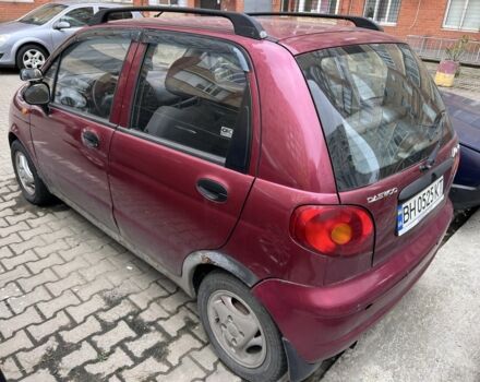 Красный Дэу Матиз, объемом двигателя 0.8 л и пробегом 98 тыс. км за 1600 $, фото 2 на Automoto.ua