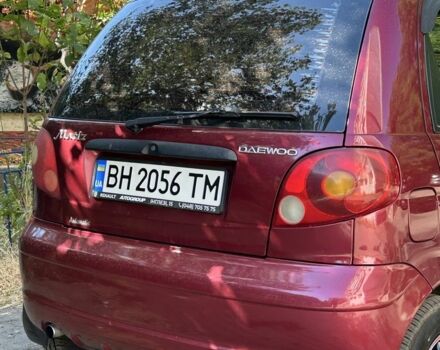 Красный Дэу Матиз, объемом двигателя 0.8 л и пробегом 96 тыс. км за 3000 $, фото 2 на Automoto.ua