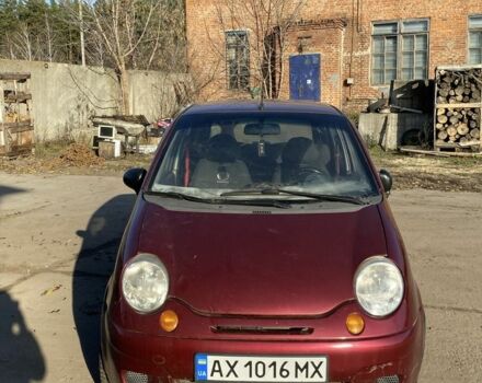 Красный Дэу Матиз, объемом двигателя 0.8 л и пробегом 167 тыс. км за 1400 $, фото 1 на Automoto.ua