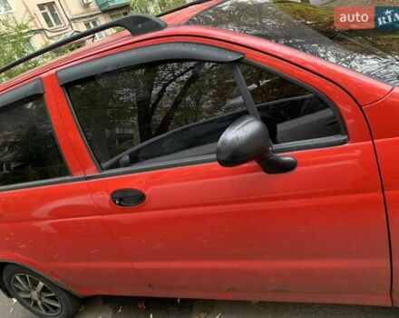 Красный Дэу Матиз, объемом двигателя 0.8 л и пробегом 93 тыс. км за 2950 $, фото 1 на Automoto.ua