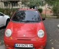 Красный Дэу Матиз, объемом двигателя 0.8 л и пробегом 93 тыс. км за 2950 $, фото 2 на Automoto.ua
