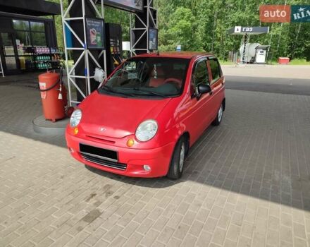 Червоний Деу Матіз, об'ємом двигуна 0.8 л та пробігом 140 тис. км за 3300 $, фото 1 на Automoto.ua