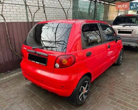 Червоний Деу Матіз, об'ємом двигуна 0.8 л та пробігом 135 тис. км за 3000 $, фото 4 на Automoto.ua