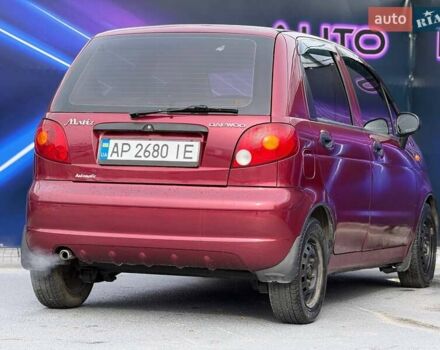 Деу Матіз 2008 у Запоріжжя на Automoto.ua Червоний Деу Матіз, об'ємом двигуна 0.8 л та пробігом 103 тис. км за 3299 $, фото 4 на Automoto.ua