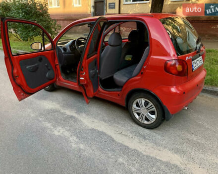Красный Дэу Матиз, объемом двигателя 0.8 л и пробегом 105 тыс. км за 1400 $, фото 10 на Automoto.ua