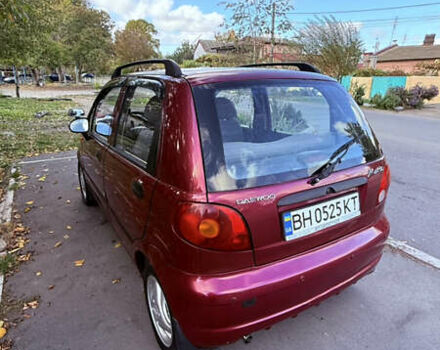 Красный Дэу Матиз, объемом двигателя 0.8 л и пробегом 70 тыс. км за 2900 $, фото 2 на Automoto.ua