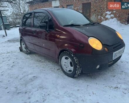 Червоний Деу Матіз, об'ємом двигуна 0.8 л та пробігом 360 тис. км за 1180 $, фото 8 на Automoto.ua