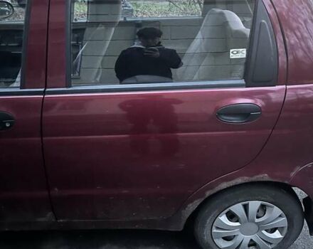 Красный Дэу Матиз, объемом двигателя 0.8 л и пробегом 149 тыс. км за 1750 $, фото 1 на Automoto.ua