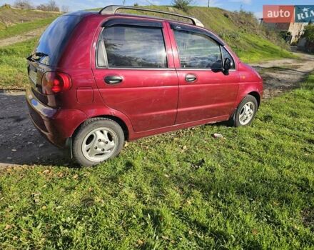 Деу Матіз 2008 у Одесі на Automoto.ua Червоний Деу Матіз, об'ємом двигуна 0.8 л та пробігом 130 тис. км за 2100 $, фото 21 на Automoto.ua