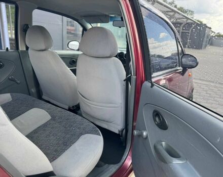 Красный Дэу Матиз, объемом двигателя 0.8 л и пробегом 95 тыс. км за 2740 $, фото 9 на Automoto.ua