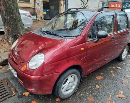 Червоний Деу Матіз, об'ємом двигуна 0.8 л та пробігом 73 тис. км за 2800 $, фото 1 на Automoto.ua