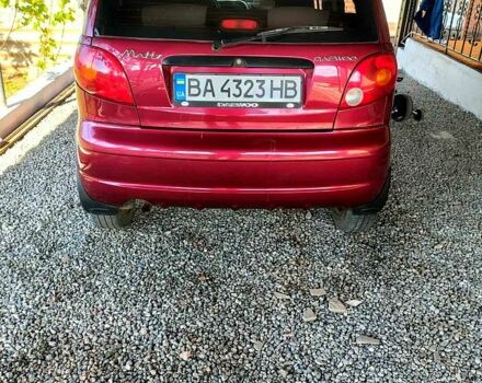 Красный Дэу Матиз, объемом двигателя 0.8 л и пробегом 81 тыс. км за 2500 $, фото 2 на Automoto.ua