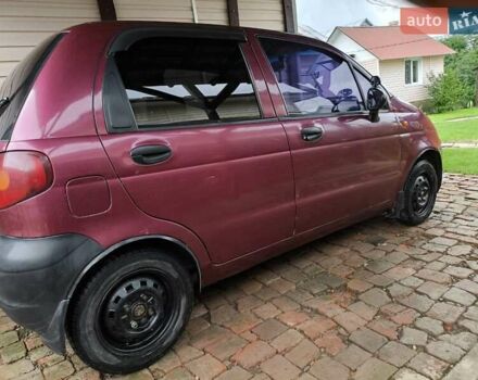 Красный Дэу Матиз, объемом двигателя 0.8 л и пробегом 95 тыс. км за 1600 $, фото 8 на Automoto.ua