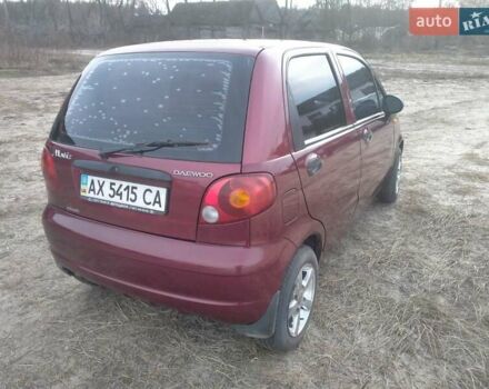 Червоний Деу Матіз, об'ємом двигуна 0.8 л та пробігом 93 тис. км за 3200 $, фото 4 на Automoto.ua