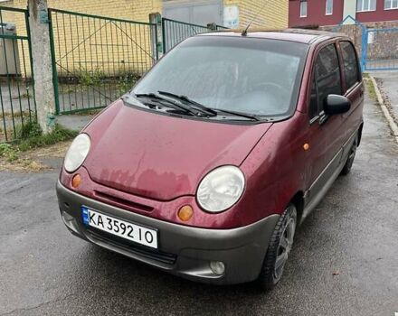 Красный Дэу Матиз, объемом двигателя 0.8 л и пробегом 165 тыс. км за 1700 $, фото 9 на Automoto.ua
