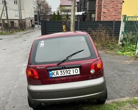 Красный Дэу Матиз, объемом двигателя 0.8 л и пробегом 165 тыс. км за 1700 $, фото 5 на Automoto.ua