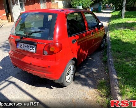 Дэу Матиз 2008 в Чернигове на Automoto.ua Красный Дэу Матиз, объемом двигателя 0.8 л и пробегом 105 тыс. км за 1400 $, фото 4 на Automoto.ua