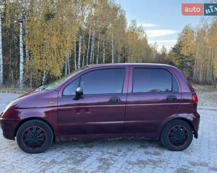 Красный Дэу Матиз, объемом двигателя 0.8 л и пробегом 140 тыс. км за 2800 $, фото 9 на Automoto.ua