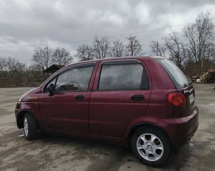 Червоний Деу Матіз, об'ємом двигуна 0.8 л та пробігом 186 тис. км за 2200 $, фото 3 на Automoto.ua