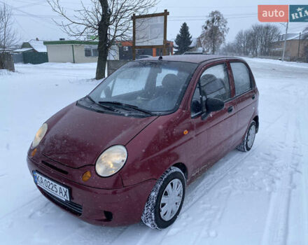 Червоний Деу Матіз, об'ємом двигуна 0.8 л та пробігом 130 тис. км за 2350 $, фото 1 на Automoto.ua