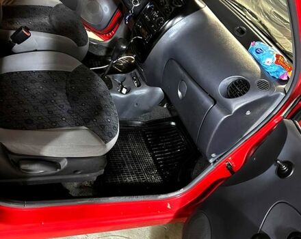 Красный Дэу Матиз, объемом двигателя 0.8 л и пробегом 165 тыс. км за 3200 $, фото 7 на Automoto.ua