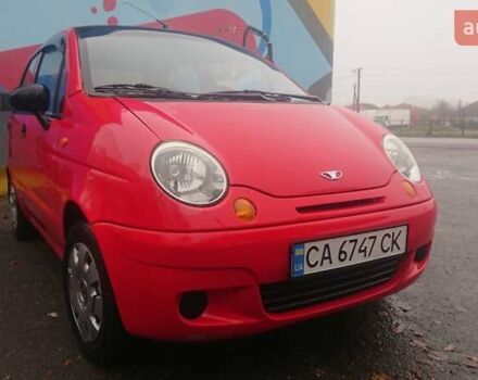 Красный Дэу Матиз, объемом двигателя 0.8 л и пробегом 86 тыс. км за 2800 $, фото 1 на Automoto.ua
