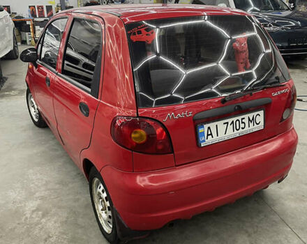 Красный Дэу Матиз, объемом двигателя 0.8 л и пробегом 219 тыс. км за 1300 $, фото 4 на Automoto.ua