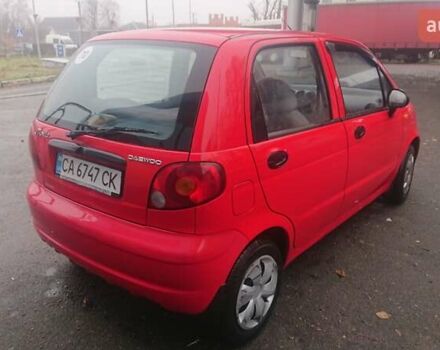 Красный Дэу Матиз, объемом двигателя 0.8 л и пробегом 86 тыс. км за 2800 $, фото 5 на Automoto.ua