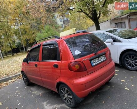 Красный Дэу Матиз, объемом двигателя 0.8 л и пробегом 93 тыс. км за 2950 $, фото 3 на Automoto.ua