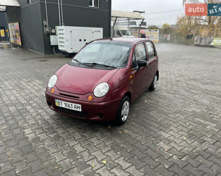 Красный Дэу Матиз, объемом двигателя 0.8 л и пробегом 65 тыс. км за 2500 $, фото 8 на Automoto.ua