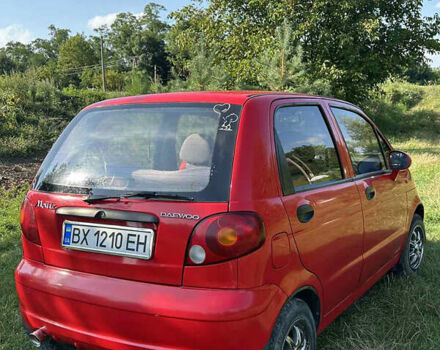 Червоний Деу Матіз, об'ємом двигуна 0.8 л та пробігом 68 тис. км за 2600 $, фото 2 на Automoto.ua