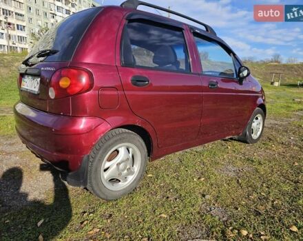 Деу Матіз 2008 у Одесі на Automoto.ua Червоний Деу Матіз, об'ємом двигуна 0.8 л та пробігом 130 тис. км за 2100 $, фото 14 на Automoto.ua