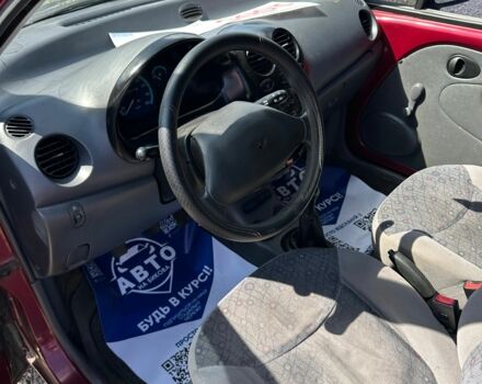 Червоний Деу Матіз, об'ємом двигуна 0.8 л та пробігом 124 тис. км за 1700 $, фото 8 на Automoto.ua
