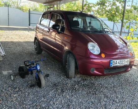 Червоний Деу Матіз, об'ємом двигуна 0.8 л та пробігом 81 тис. км за 2400 $, фото 1 на Automoto.ua