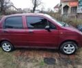 Красный Дэу Матиз, объемом двигателя 0.8 л и пробегом 163 тыс. км за 2400 $, фото 1 на Automoto.ua