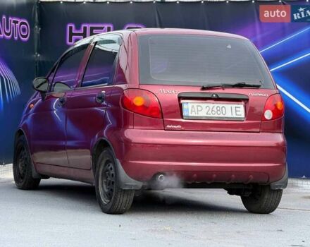 Деу Матіз 2008 у Запоріжжя на Automoto.ua Червоний Деу Матіз, об'ємом двигуна 0.8 л та пробігом 103 тис. км за 3299 $, фото 6 на Automoto.ua