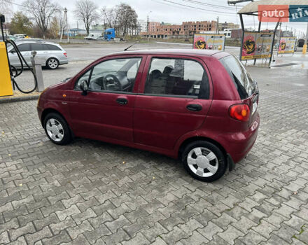 Красный Дэу Матиз, объемом двигателя 0.8 л и пробегом 65 тыс. км за 2500 $, фото 6 на Automoto.ua