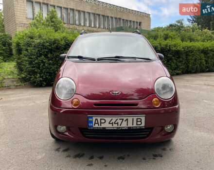Красный Дэу Матиз, объемом двигателя 0.8 л и пробегом 123 тыс. км за 3200 $, фото 3 на Automoto.ua