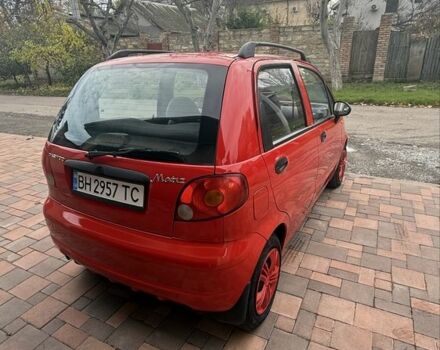 Красный Дэу Матиз, объемом двигателя 0.8 л и пробегом 64 тыс. км за 3300 $, фото 1 на Automoto.ua