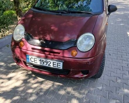 Красный Дэу Матиз, объемом двигателя 0.8 л и пробегом 89 тыс. км за 2600 $, фото 4 на Automoto.ua