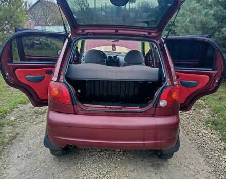 Червоний Деу Матіз, об'ємом двигуна 0.8 л та пробігом 125 тис. км за 2200 $, фото 10 на Automoto.ua