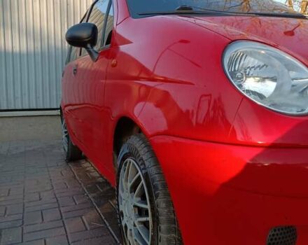 Красный Дэу Матиз, объемом двигателя 0.8 л и пробегом 74 тыс. км за 2600 $, фото 3 на Automoto.ua