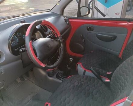 Красный Дэу Матиз, объемом двигателя 0.8 л и пробегом 74 тыс. км за 2600 $, фото 8 на Automoto.ua