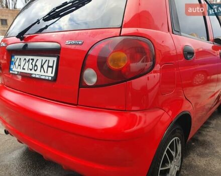 Красный Дэу Матиз, объемом двигателя 0.8 л и пробегом 74 тыс. км за 1800 $, фото 13 на Automoto.ua