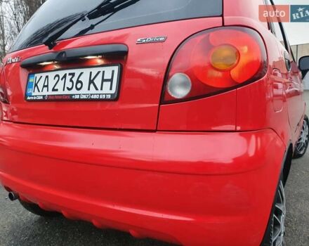 Красный Дэу Матиз, объемом двигателя 0.8 л и пробегом 74 тыс. км за 1800 $, фото 12 на Automoto.ua