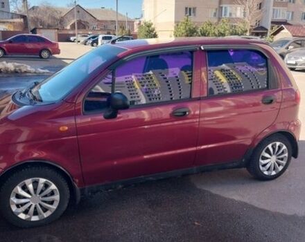 Красный Дэу Матиз, объемом двигателя 0.8 л и пробегом 119 тыс. км за 2800 $, фото 2 на Automoto.ua