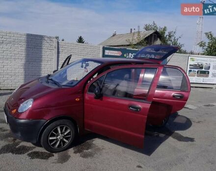 Красный Дэу Матиз, объемом двигателя 0.8 л и пробегом 94 тыс. км за 2900 $, фото 13 на Automoto.ua