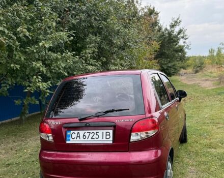 Красный Дэу Матиз, объемом двигателя 0.8 л и пробегом 41 тыс. км за 3000 $, фото 2 на Automoto.ua