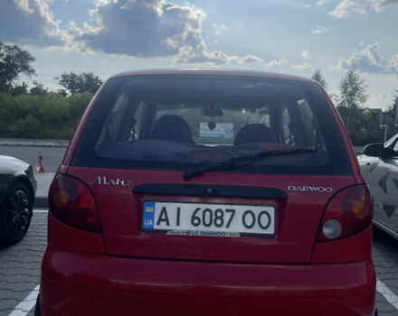 Червоний Деу Матіз, об'ємом двигуна 0.8 л та пробігом 130 тис. км за 2200 $, фото 3 на Automoto.ua